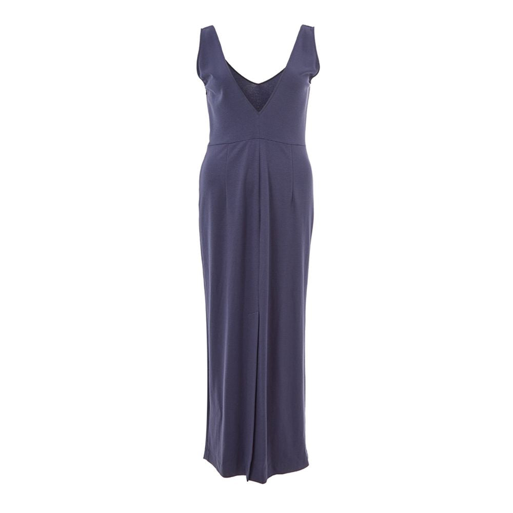 Lardini Blue Viscose Casual Women's Dress