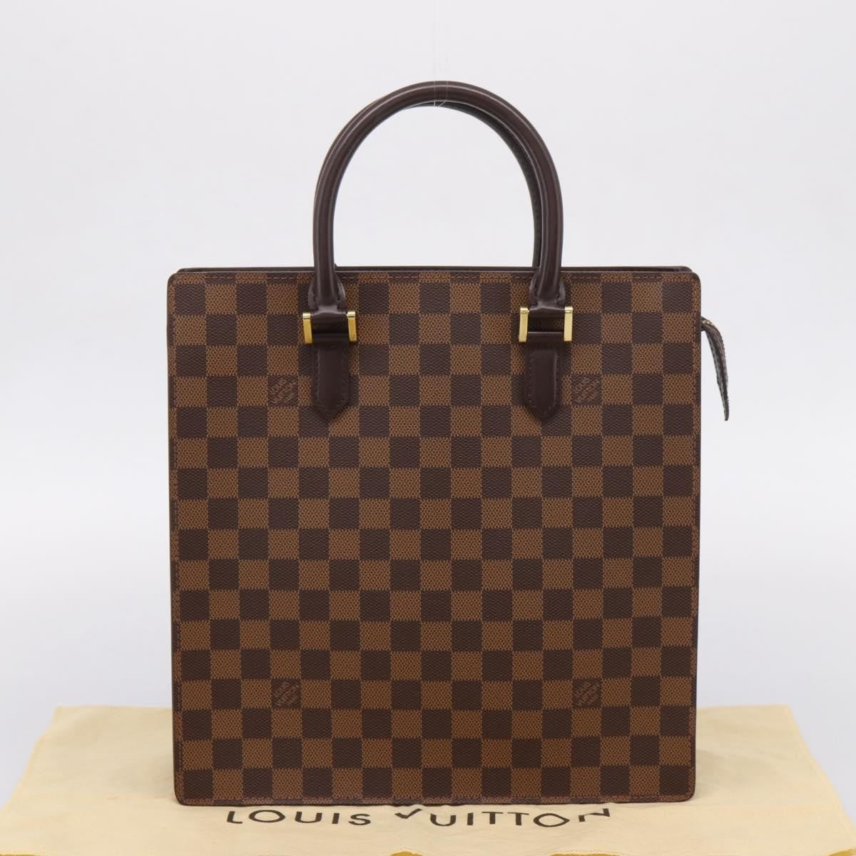 Louis Vuitton Venice Sac Plat Damier Brown Canvas Tote Bag Bag (Pre-Owned)