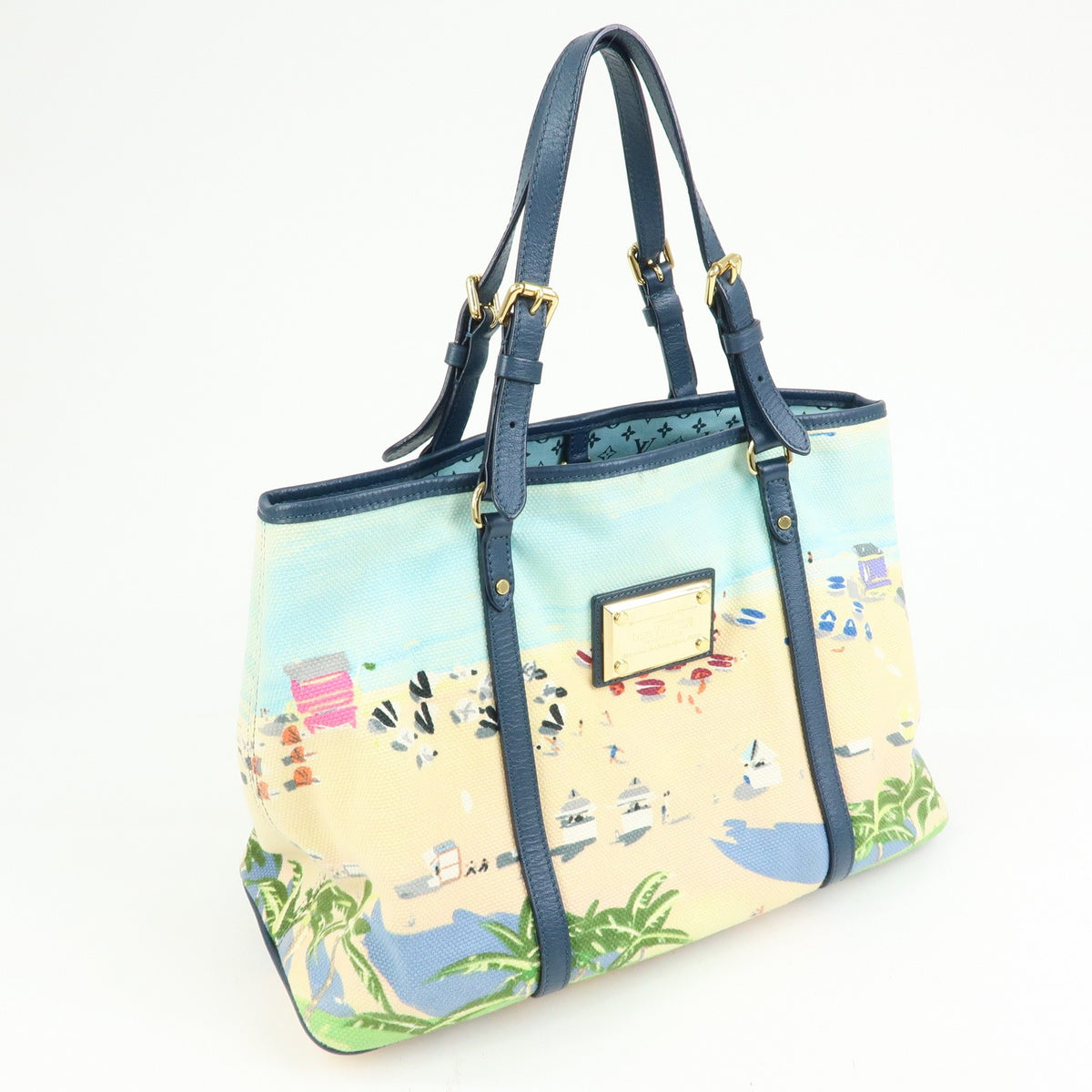 Louis Vuitton Ailleurs Cabas Limited Edition Printed Canvas Multicolour Canvas Tote Bag Bag (Pre-Owned)