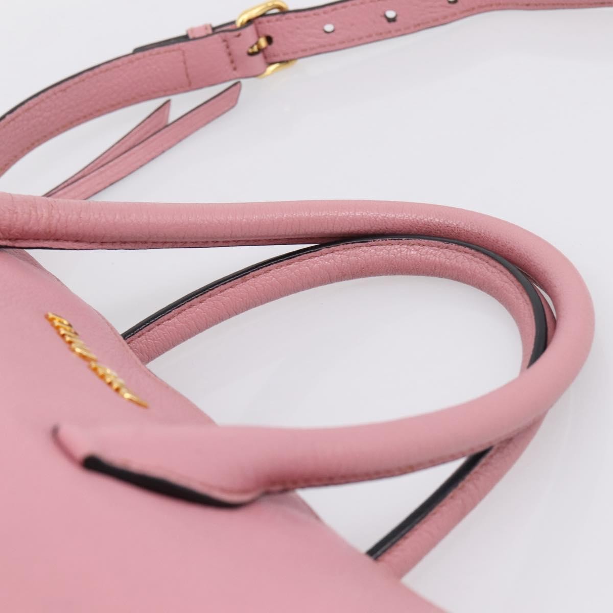 Miu Miu Beau Top Handle Leather Multicolour Leather Handbag (Pre-Owned)