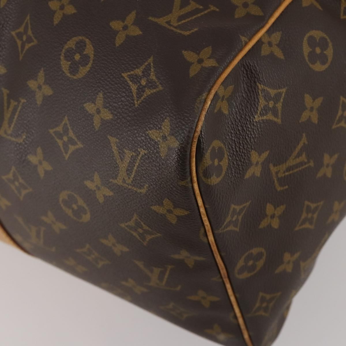 Louis Vuitton Sac Souple Monogram Canvas Brown Canvas Travel Bag Bag (Pre-Owned)