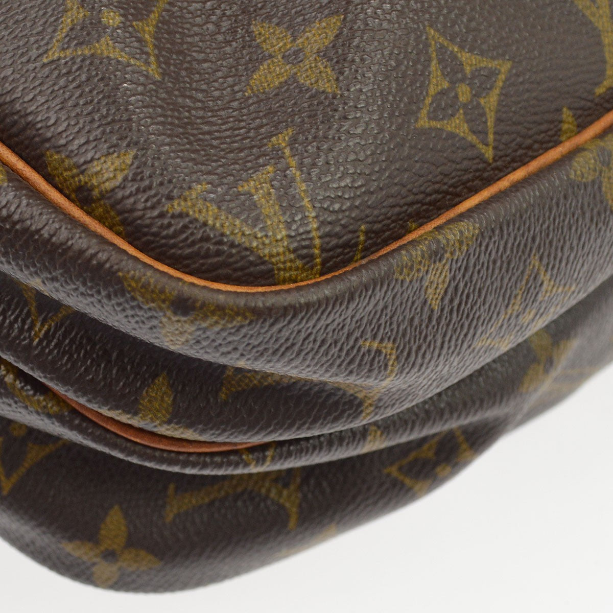 Louis Vuitton Reporter Monogram Brown Canvas Shoulder Bag Bag (Pre-Owned)