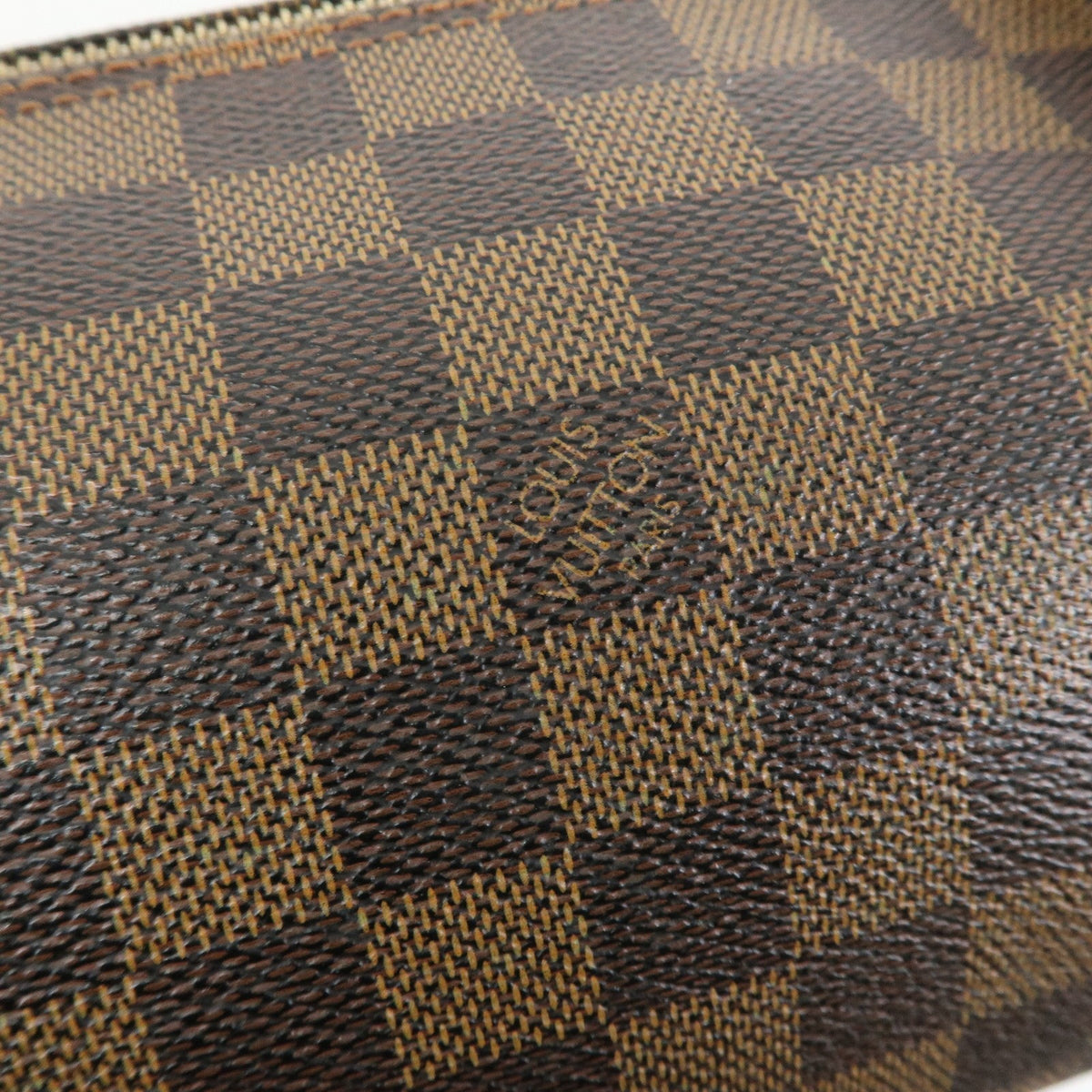 Louis Vuitton Papillon Damier Ebene Brown Canvas Handbag (Pre-Owned)