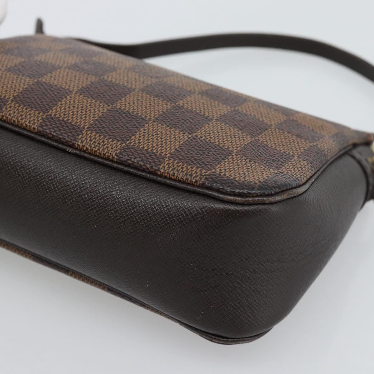 Louis Vuitton Trousse Make Up Damier Canvas Brown Canvas Clutche & Pouche Bag (Pre-Owned)