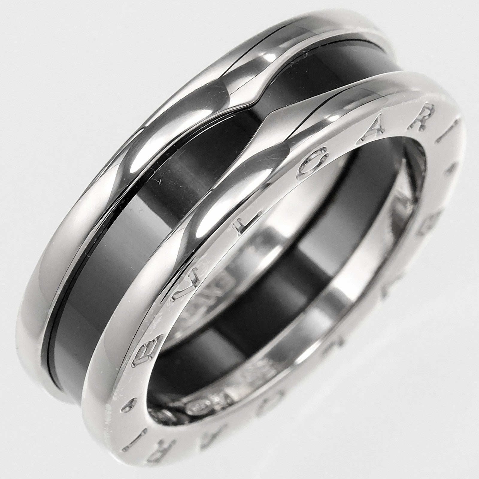 Bvlgari B.Zero1 Save The Children Soft Sterling Silver With Ceramic Silver Silver Bracelet Jewelry (Pre-Owned)