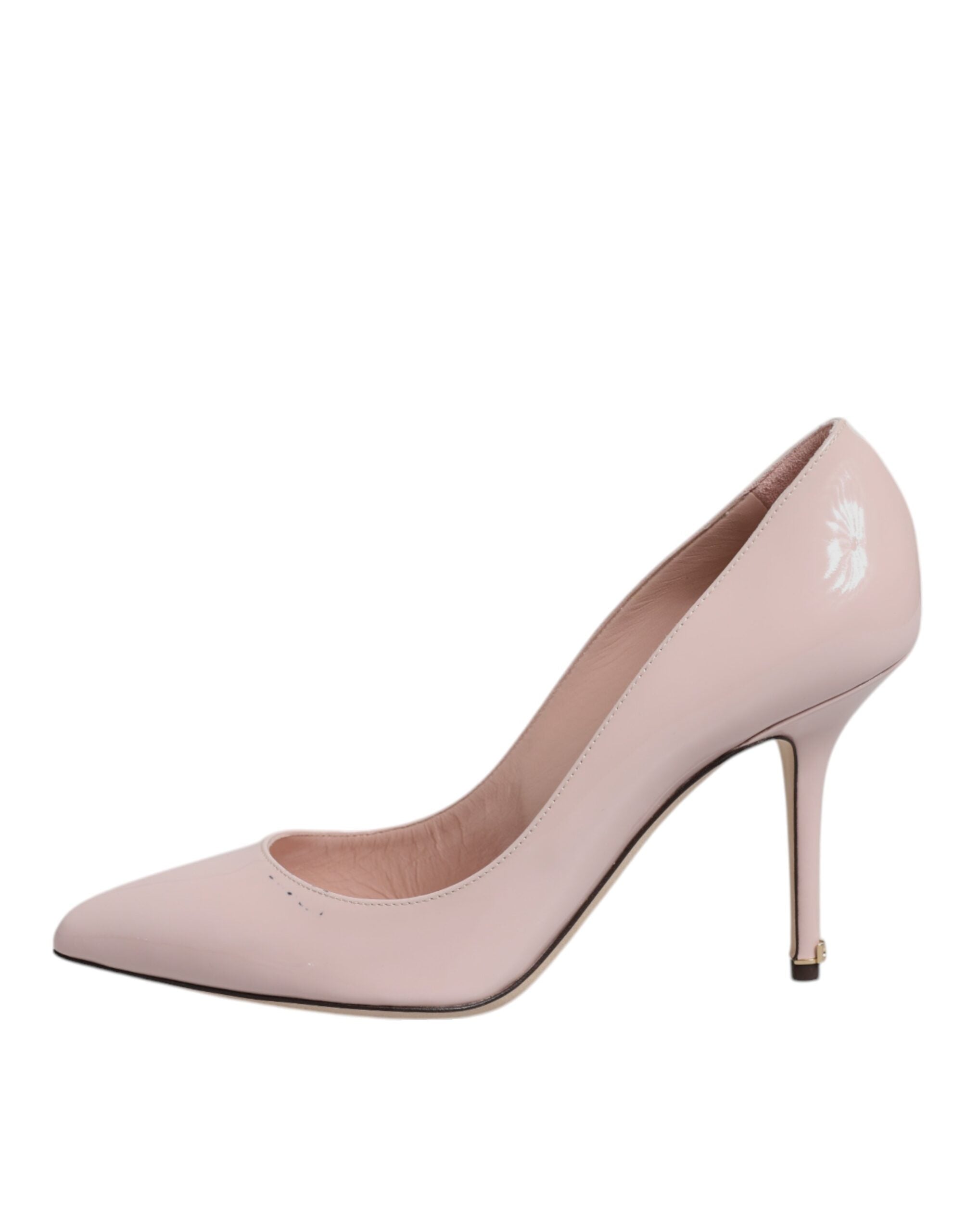 Dolce & Gabbana Pink Patent Leather Stiletto Heel Pumps Women's Shoes (Pre-Owned)
