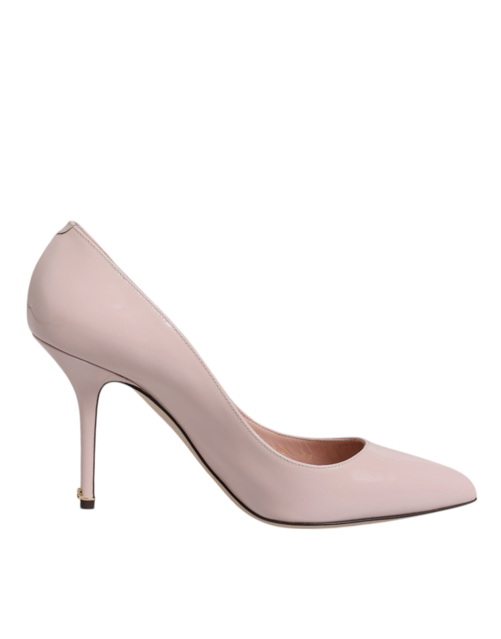 Dolce & Gabbana Pink Patent Leather Stiletto Heel Pumps Women's Shoes (Pre-Owned)