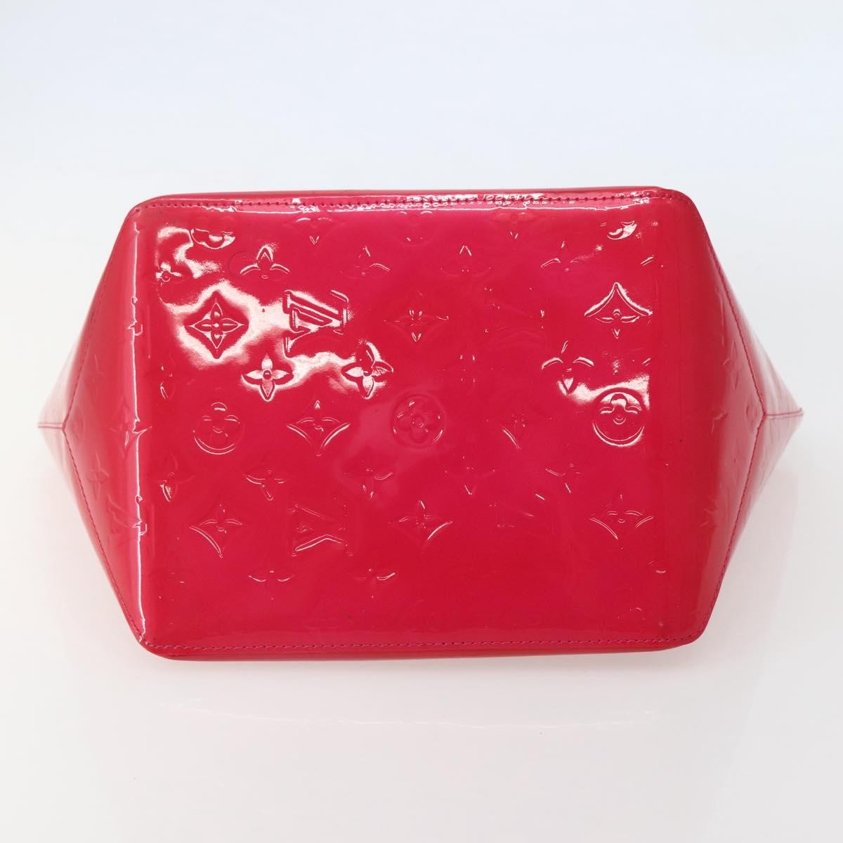 Louis Vuitton Bellevue Monogram Vernis Pink Patent_Leather Tote Bag Bag (Pre-Owned)