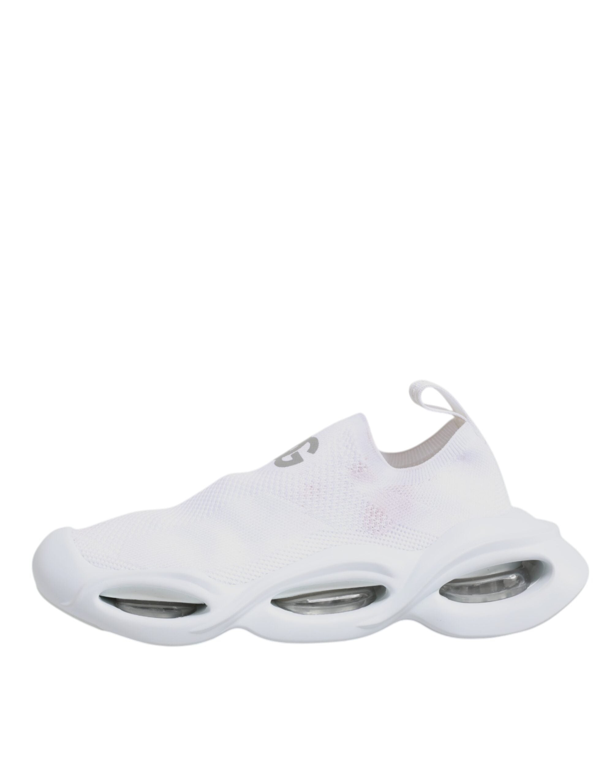 Dolce & Gabbana White Slip On Wave Low Top Sneakers Women's Shoes (Pre-Owned)