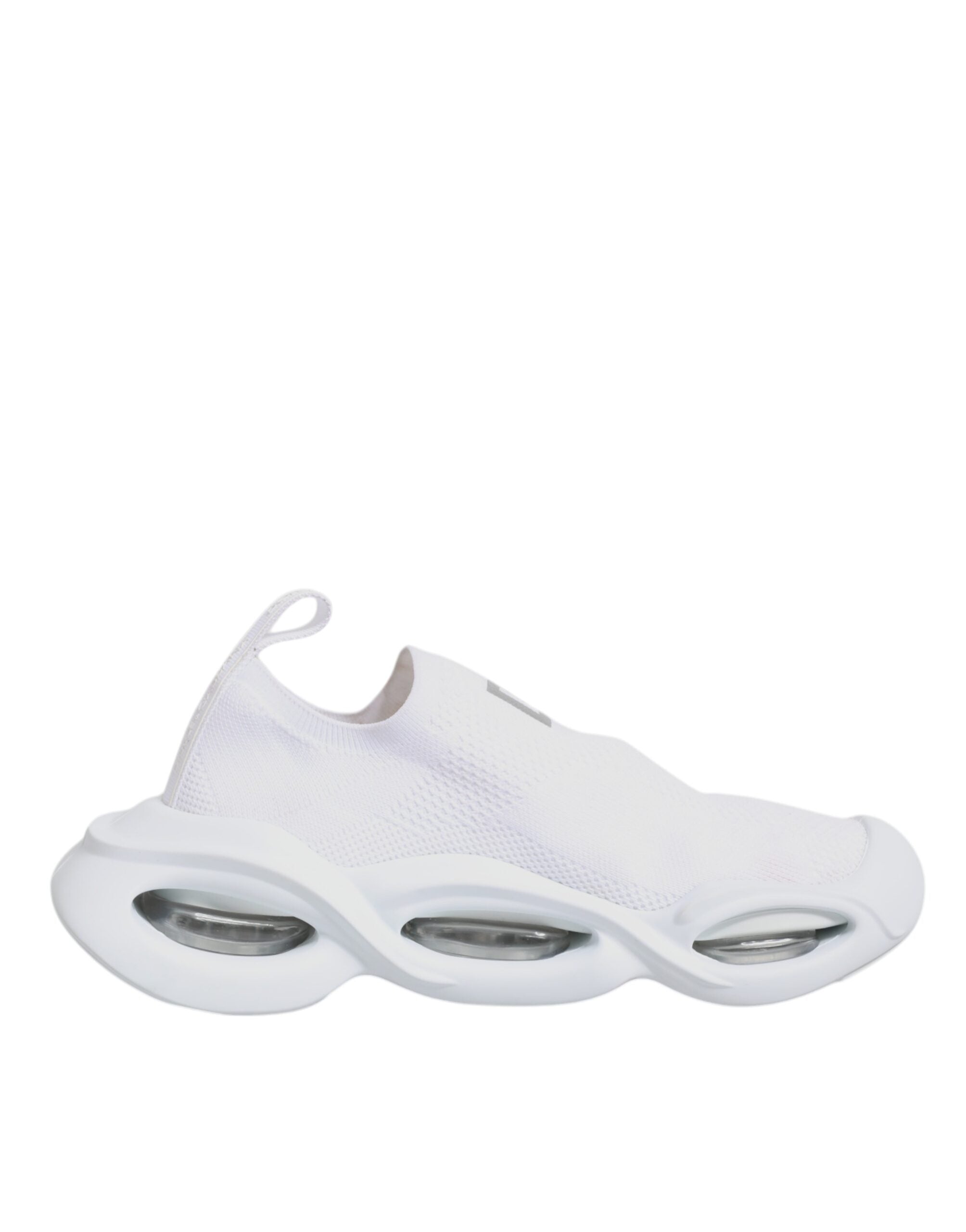 Dolce & Gabbana White Slip On Wave Low Top Sneakers Women's Shoes (Pre-Owned)
