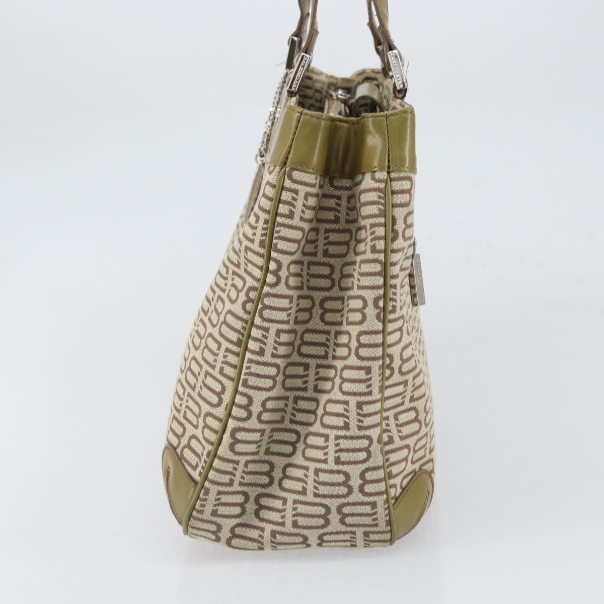 Balenciaga Vintage Canvas Beige Canvas Handbag (Pre-Owned)