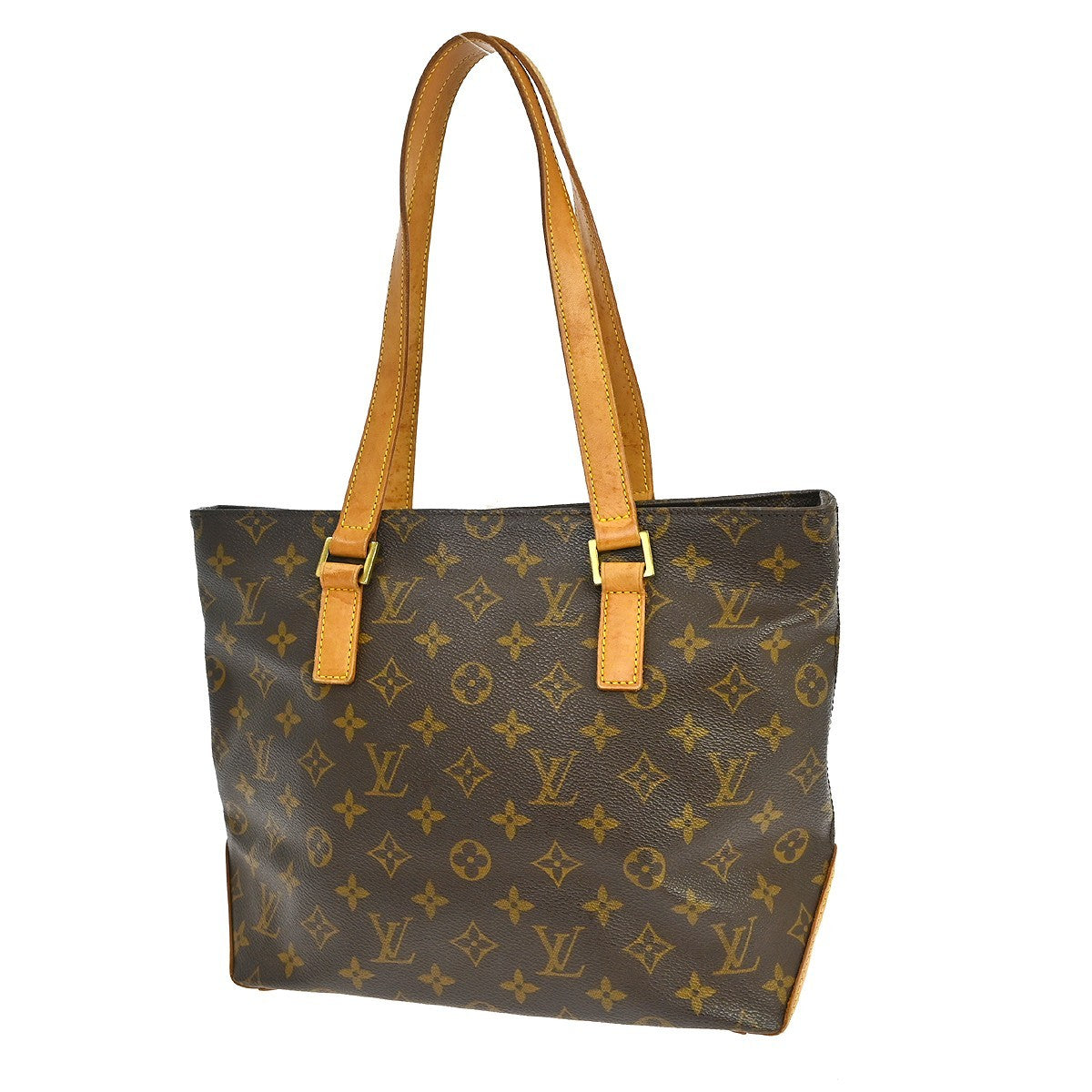 Louis Vuitton Cabas Piano Monogram Canvas Brown Canvas Tote Bag Bag (Pre-Owned)