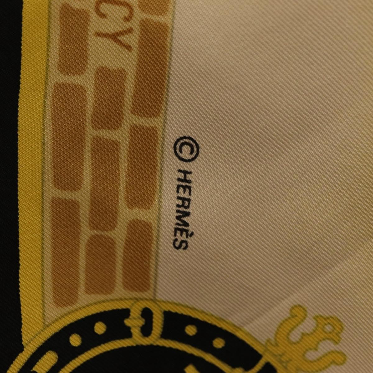 Hermes Carré 90 Silk Multicolor Black Silk Scarve & Shawl Accessory (Pre-Owned)