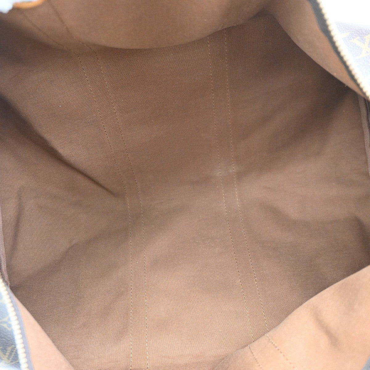 Louis Vuitton Keepall Monogram Canvas Brown Canvas Travel Bag Bag (Pre-Owned)