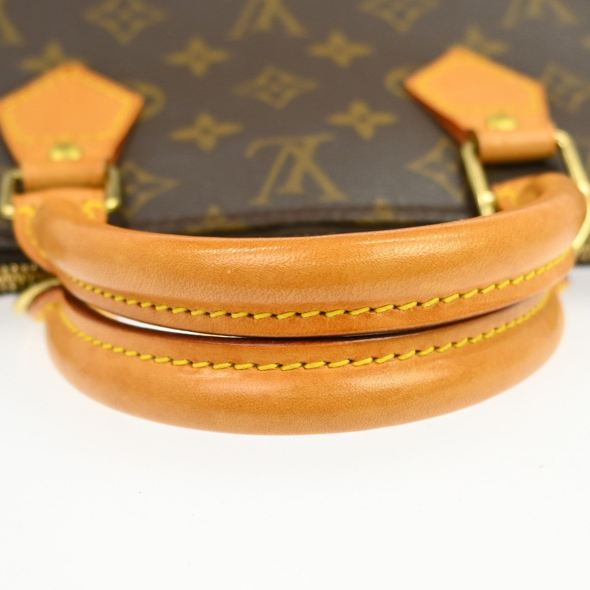 Louis Vuitton Alma Monogram Brown Canvas Handbag (Pre-Owned)