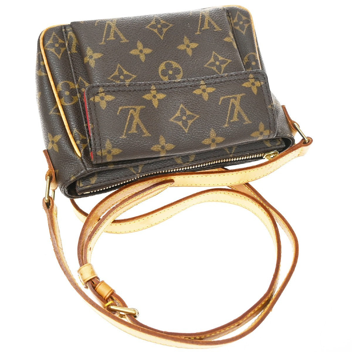 Louis Vuitton Viva Cite Monogram Canvas Brown Canvas Shoulder Bag Bag (Pre-Owned)