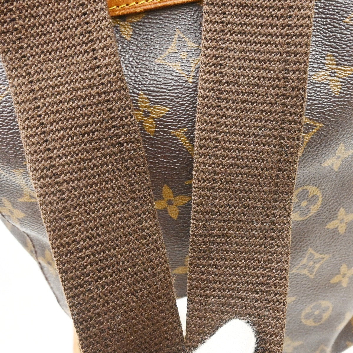 Louis Vuitton Vintage Montsouris Monogram Canvas Brown Canvas Backpack Bag (Pre-Owned)