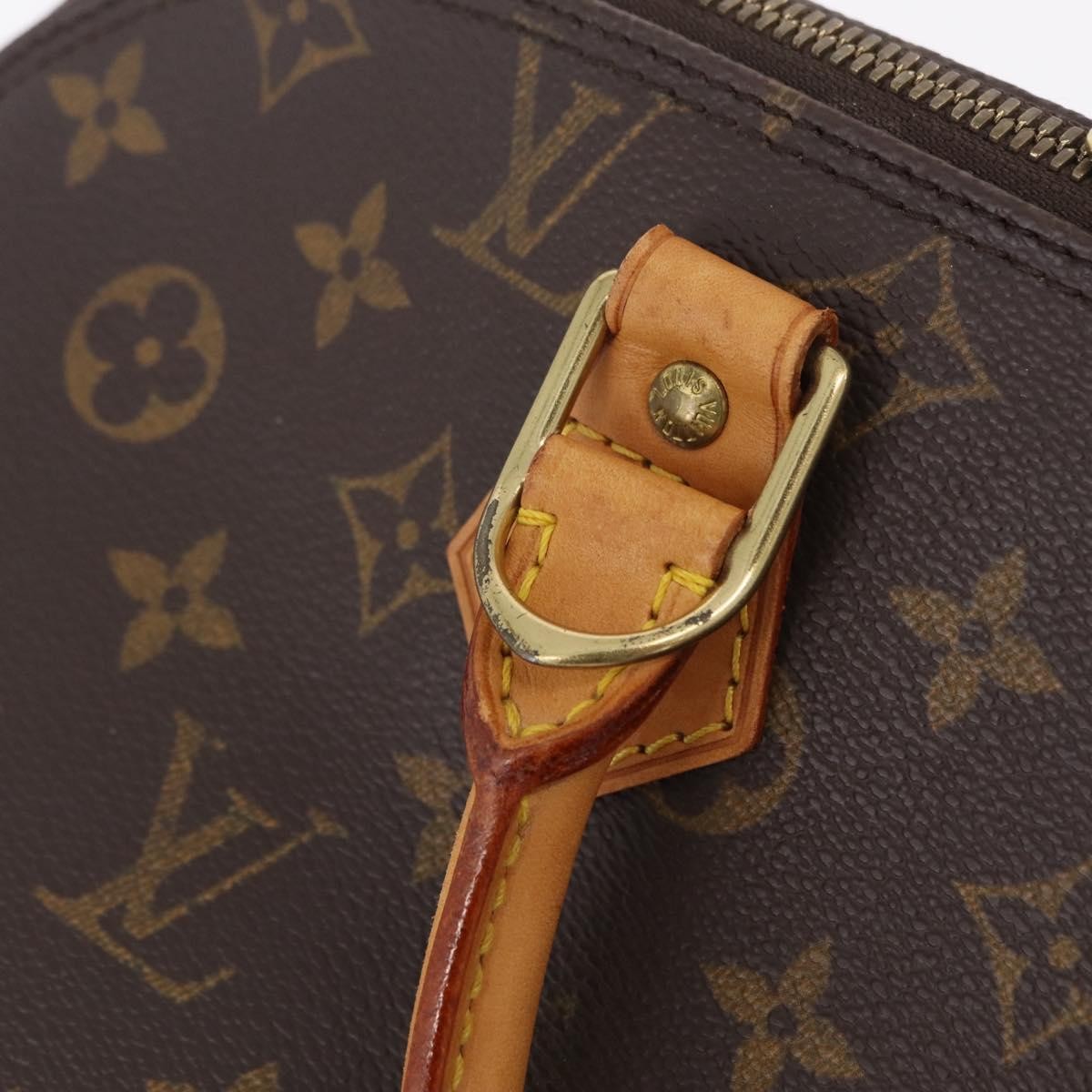 Louis Vuitton Alma Monogram Canvas Brown Canvas Handbag (Pre-Owned)