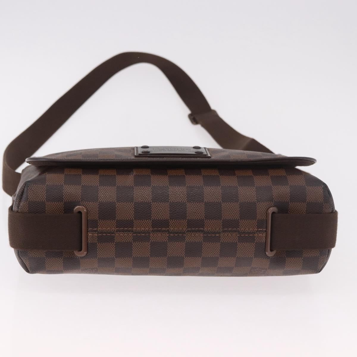 Louis Vuitton Brooklyn Damier Ebene Brown Canvas Shoulder Bag Bag (Pre-Owned)