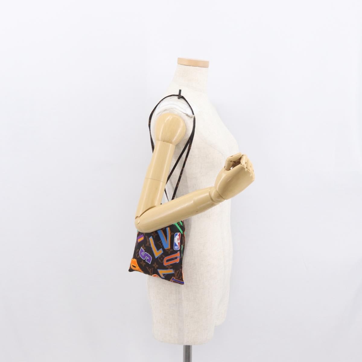 Louis Vuitton X Nba Monogram Canvas Brown Canvas Clutche & Pouche Bag (Pre-Owned)