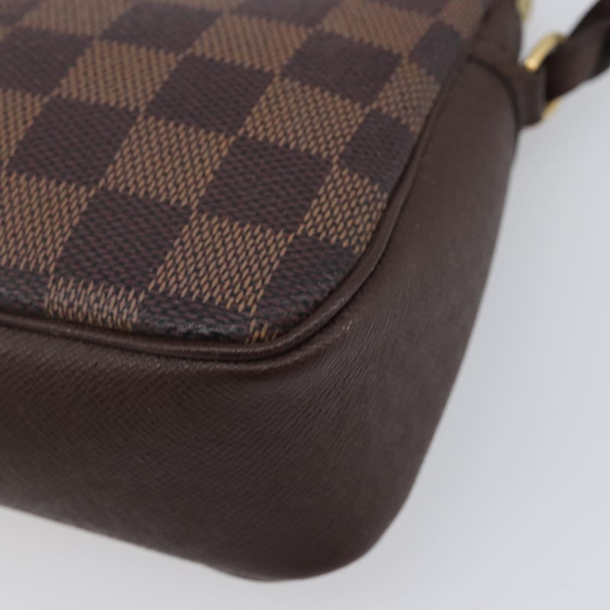 Louis Vuitton Trousse Make Up Damier Brown Canvas Clutche & Pouche Bag (Pre-Owned)