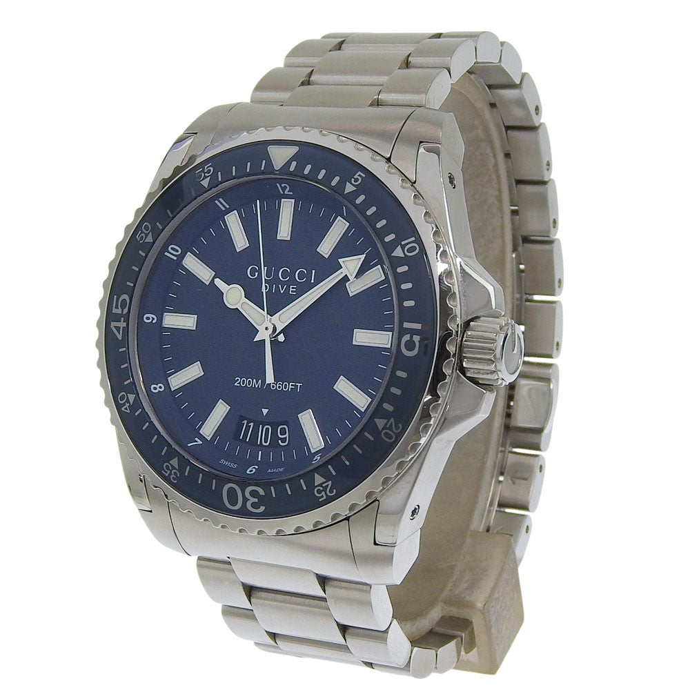 Gucci Dive 200M Quartz Stainless Steel Watch (Pre-Owned)