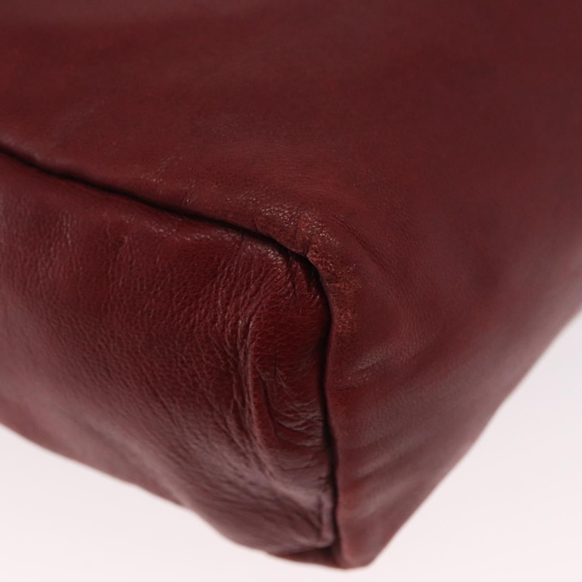 Loewe Vintage Leather Red Leather Shoulder Bag Bag (Pre-Owned)