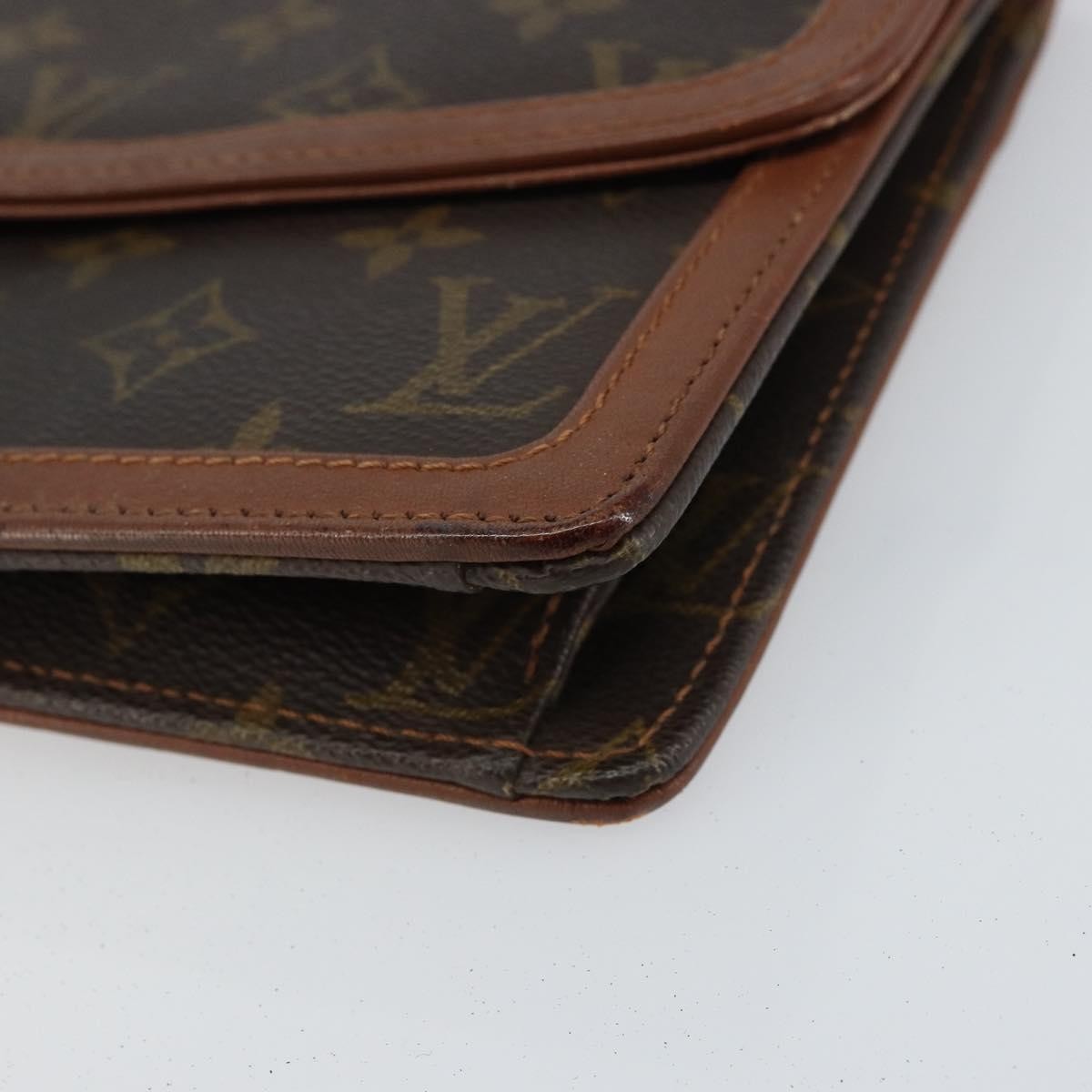 Louis Vuitton Dame Pochette Monogram Canvas Brown Canvas Clutche & Pouche Bag (Pre-Owned)