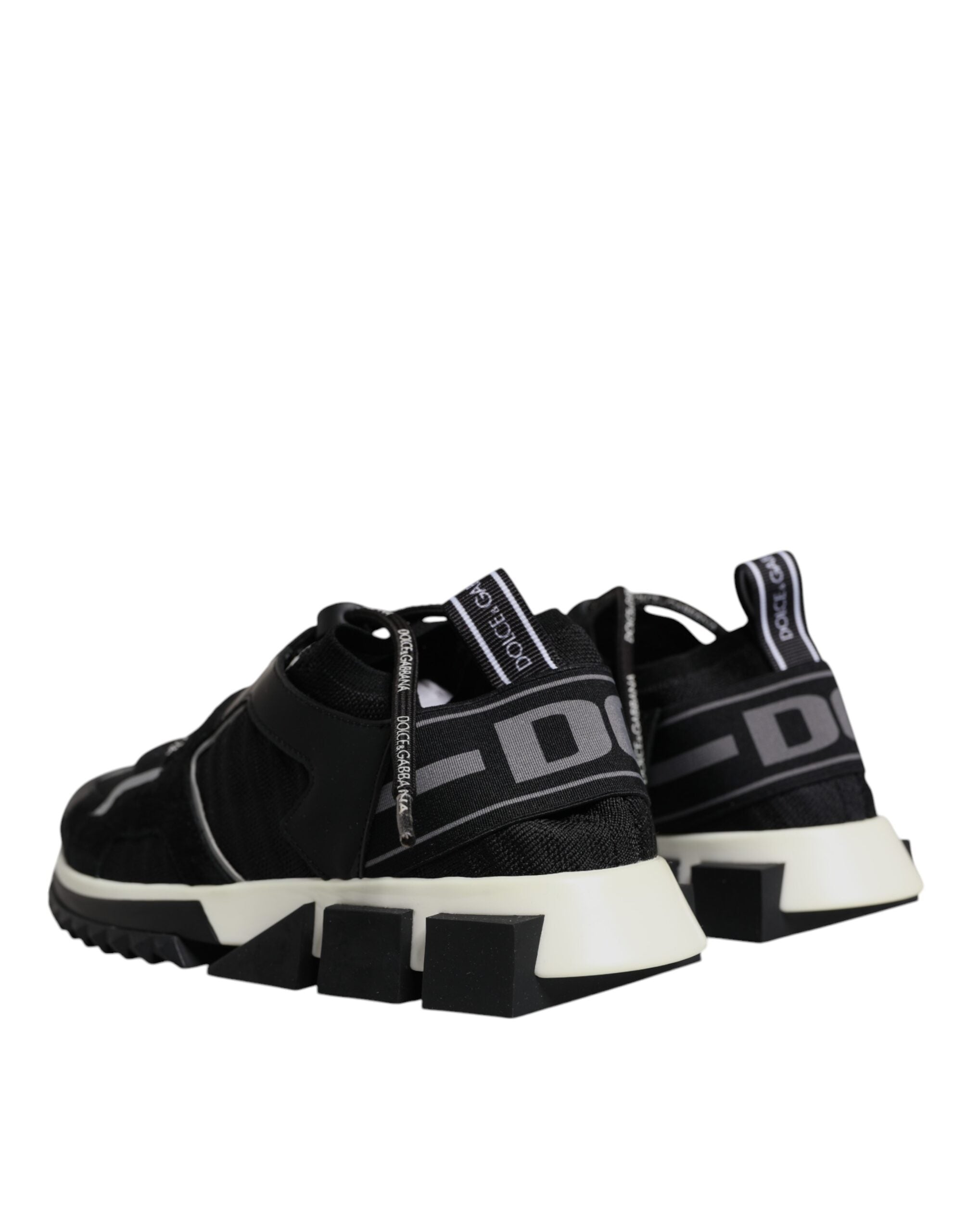 Dolce & Gabbana Black Mesh Sorrento Trekking Sneakers Women's Shoes (Pre-Owned)