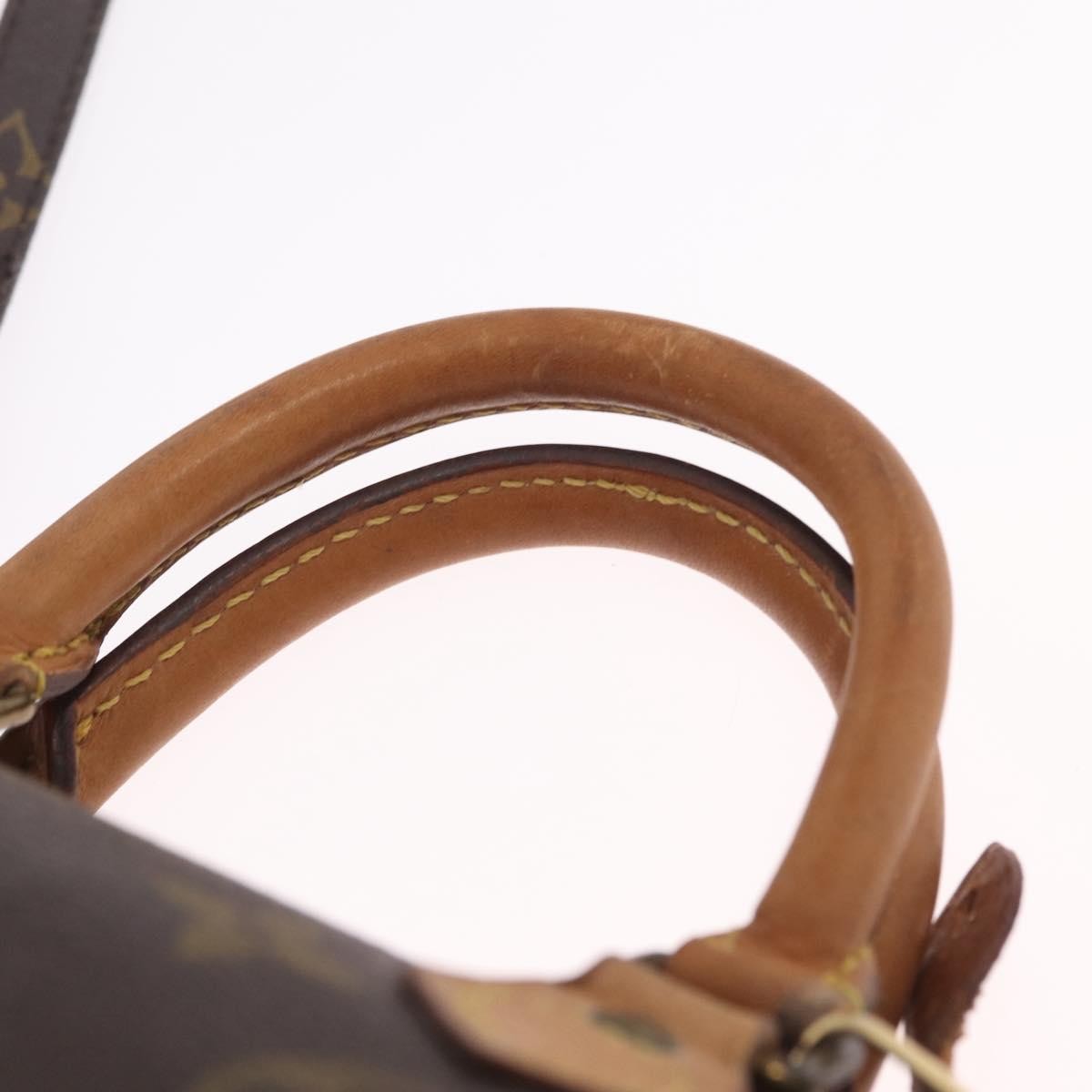 Louis Vuitton Speedy Mini Hl Monogram Canvas Brown Canvas Handbag (Pre-Owned)