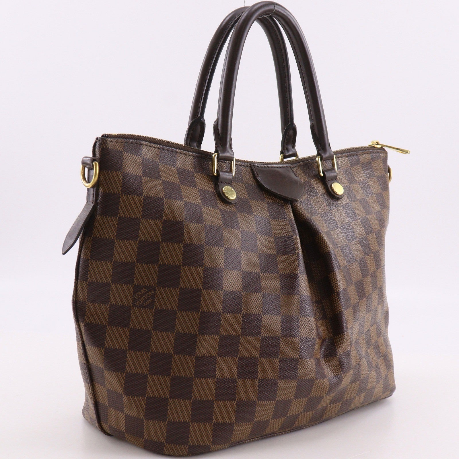 Louis Vuitton Siena Damier Brown Canvas Handbag (Pre-Owned)