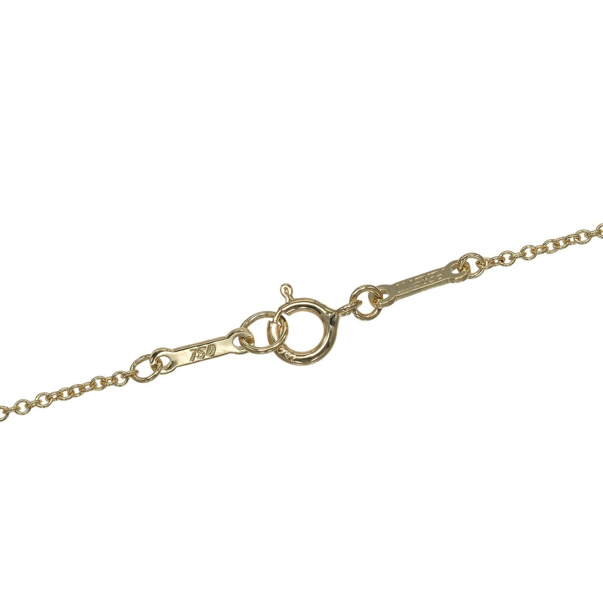 Tiffany & Co. Elsa Peretti Starfish Pendant 18K Yellow Gold With Diamonds Gold Yellow_Gold Necklace Jewelry (Pre-Owned)