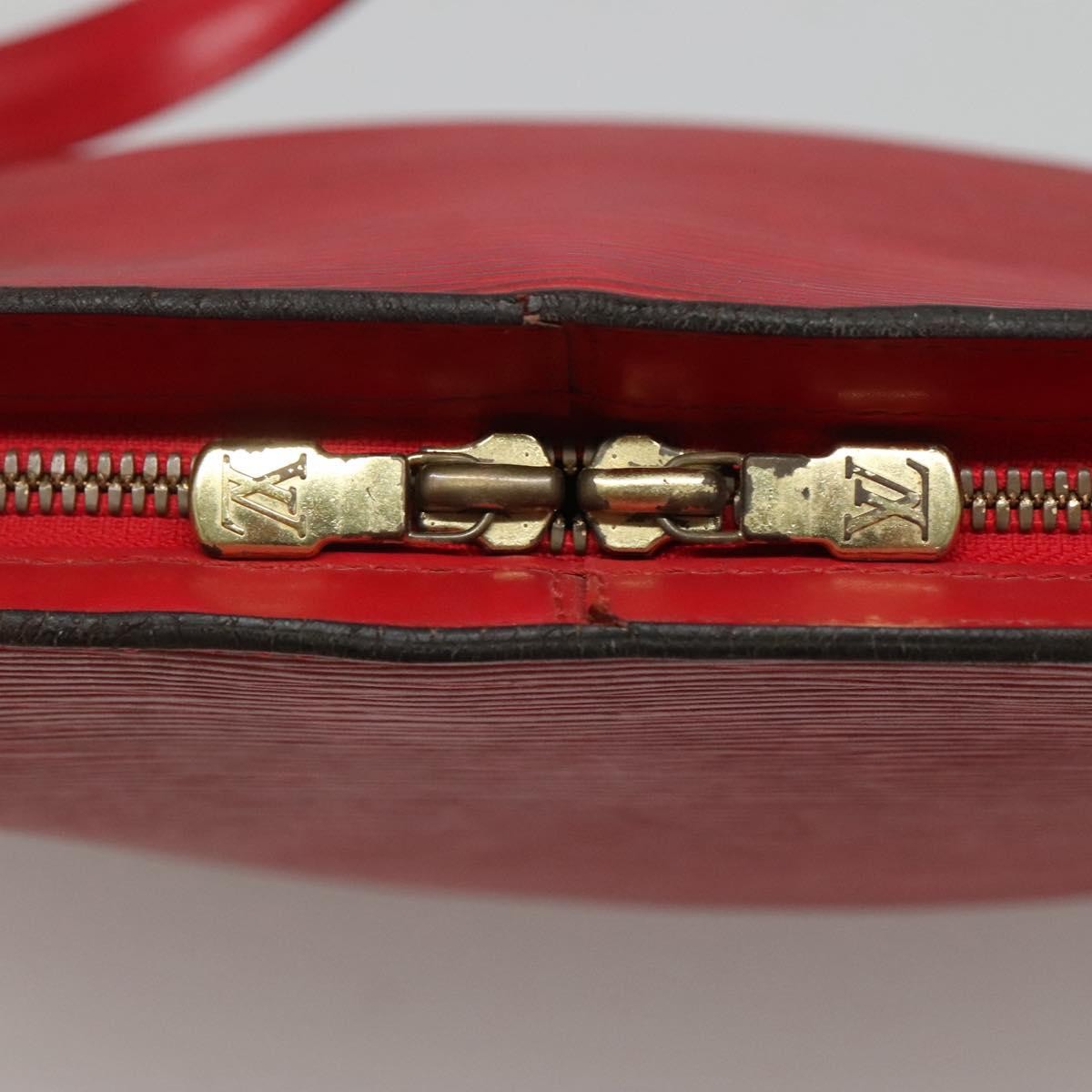 Louis Vuitton Lussac Epi Leather Red Leather Shoulder Bag Bag (Pre-Owned)