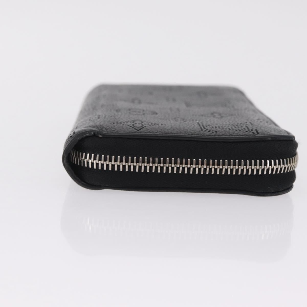 Louis Vuitton Zippy Mahina Leather Black Leather Wallets Accessory (Pre-Owned)