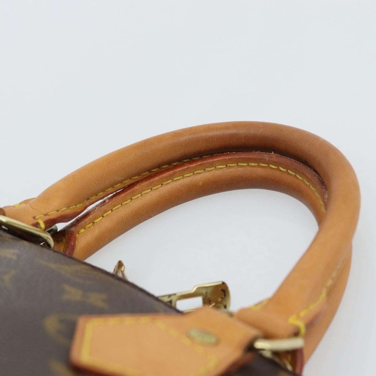 Louis Vuitton Alma Monogram Canvas Brown Canvas Handbag (Pre-Owned)