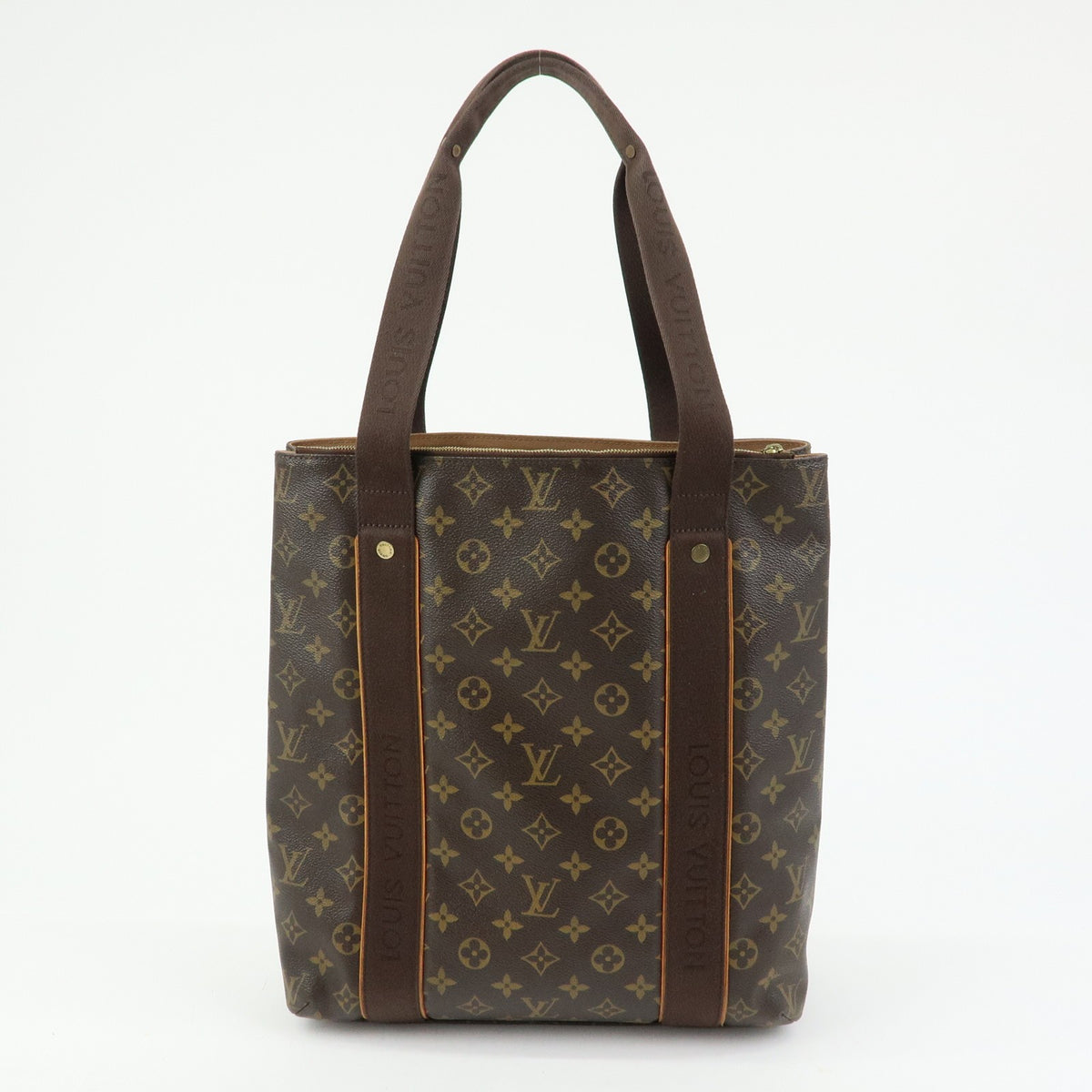 Louis Vuitton Cabas Beaubourg Monogram Canvas Brown Canvas Tote Bag Bag (Pre-Owned)