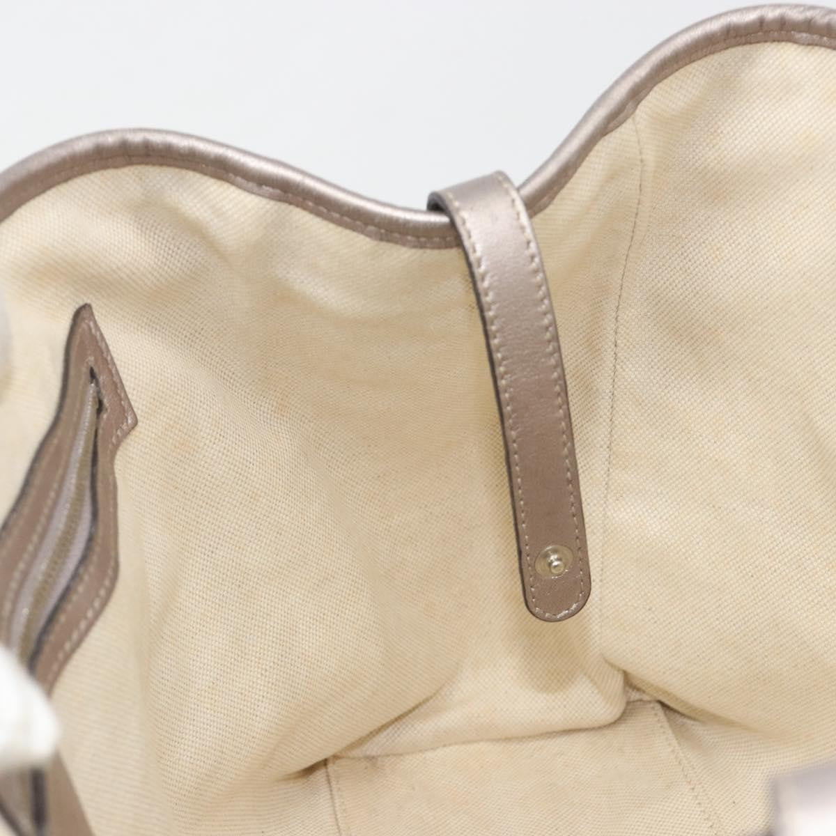 Gucci Twins Tote Guccissima Leather Pink Canvas Tote Bag Bag (Pre-Owned)