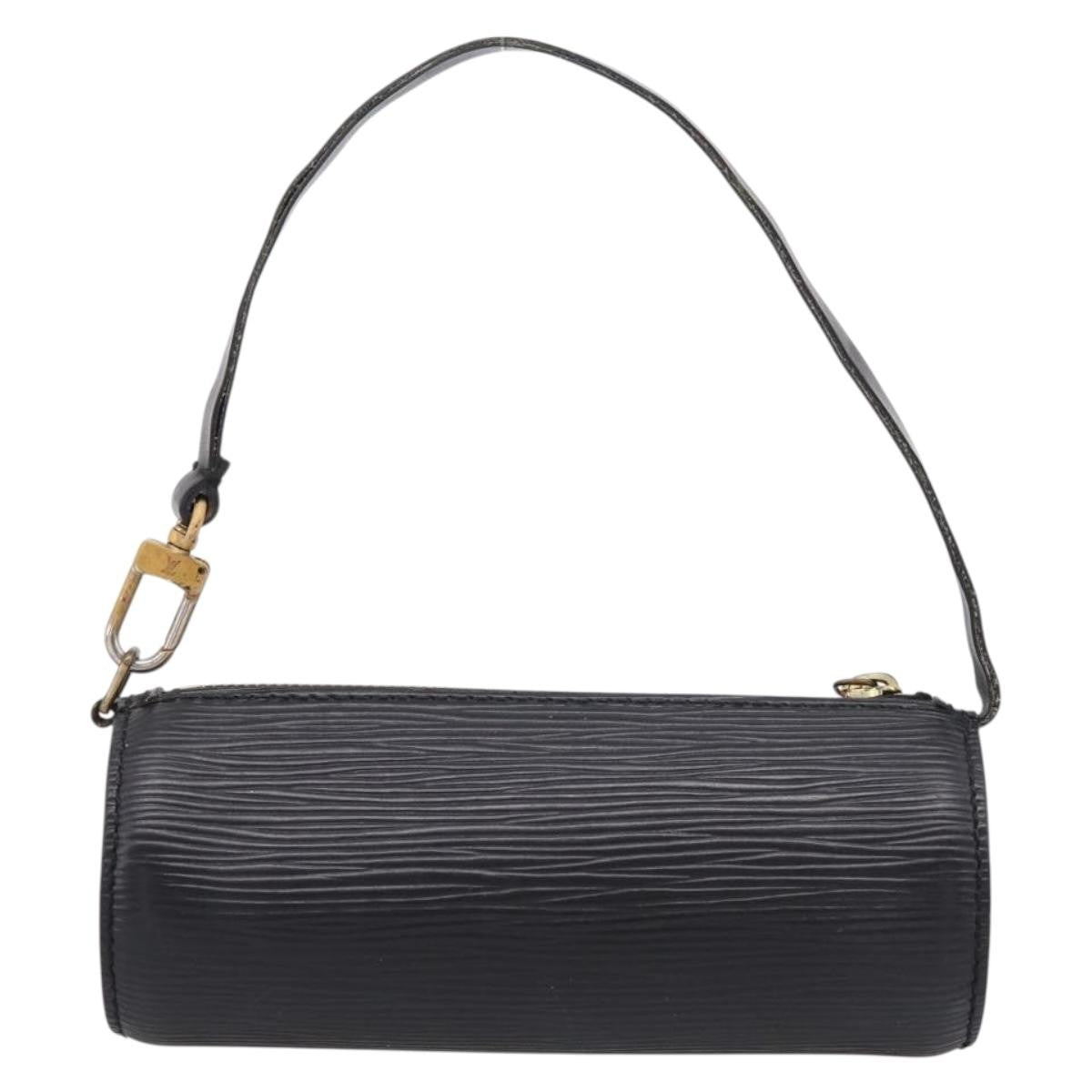 Louis Vuitton Soufflot Pochette Epi Leather Black Leather Clutche & Pouche Bag (Pre-Owned)
