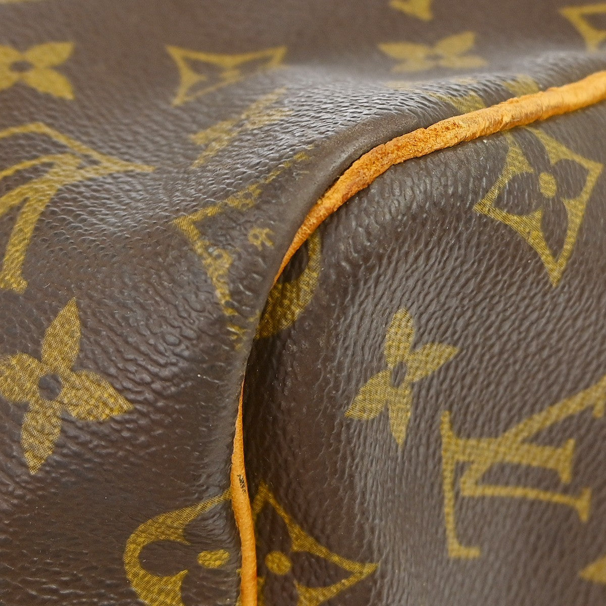 Louis Vuitton Keepall Bandouliere Monogram Canvas Brown Canvas Travel Bag Bag (Pre-Owned)