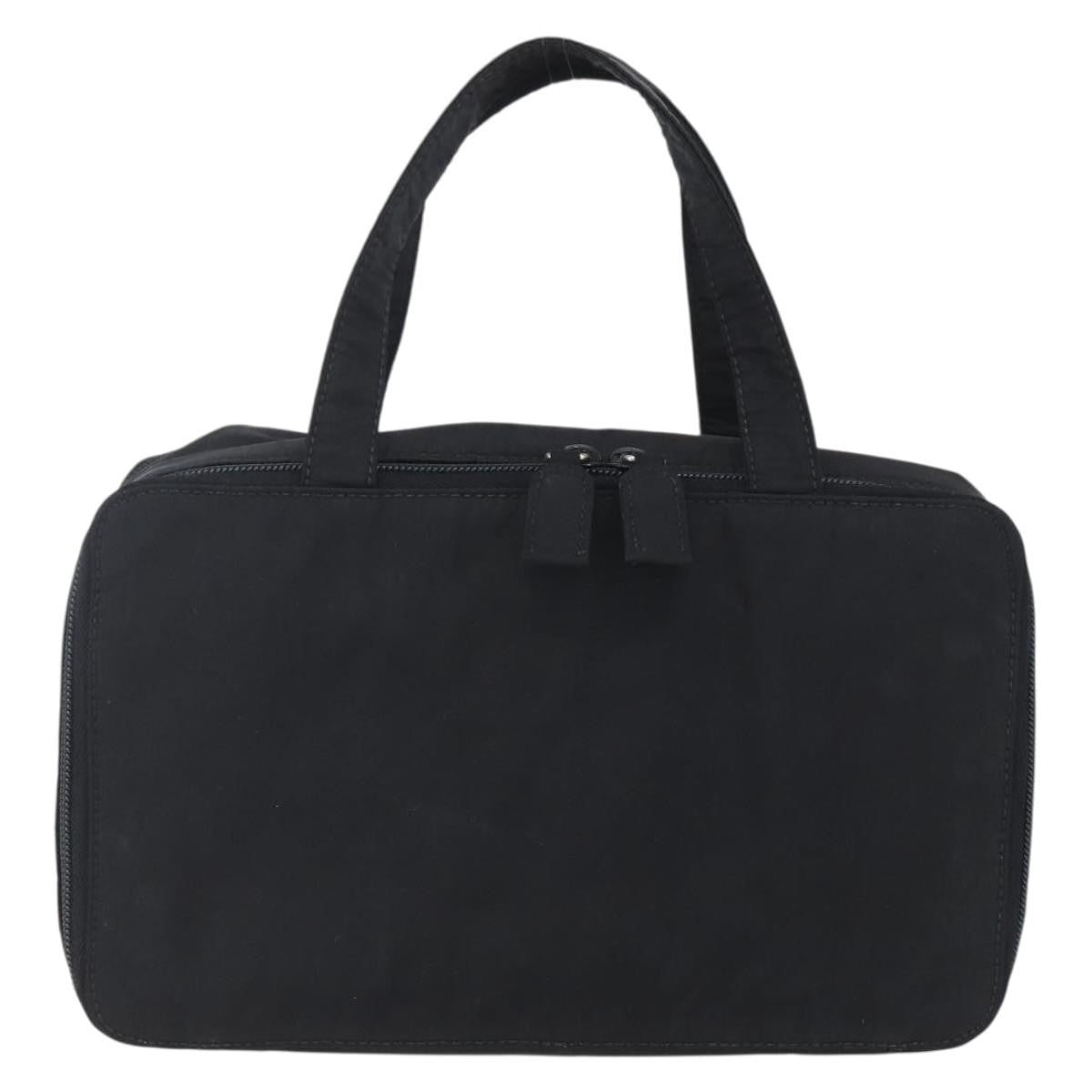 Prada Vintage Tessuto Black Nylon Handbag (Pre-Owned)