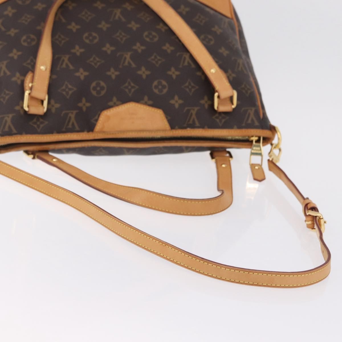 Louis Vuitton Estrela Monogram Canvas Brown Canvas Handbag (Pre-Owned)