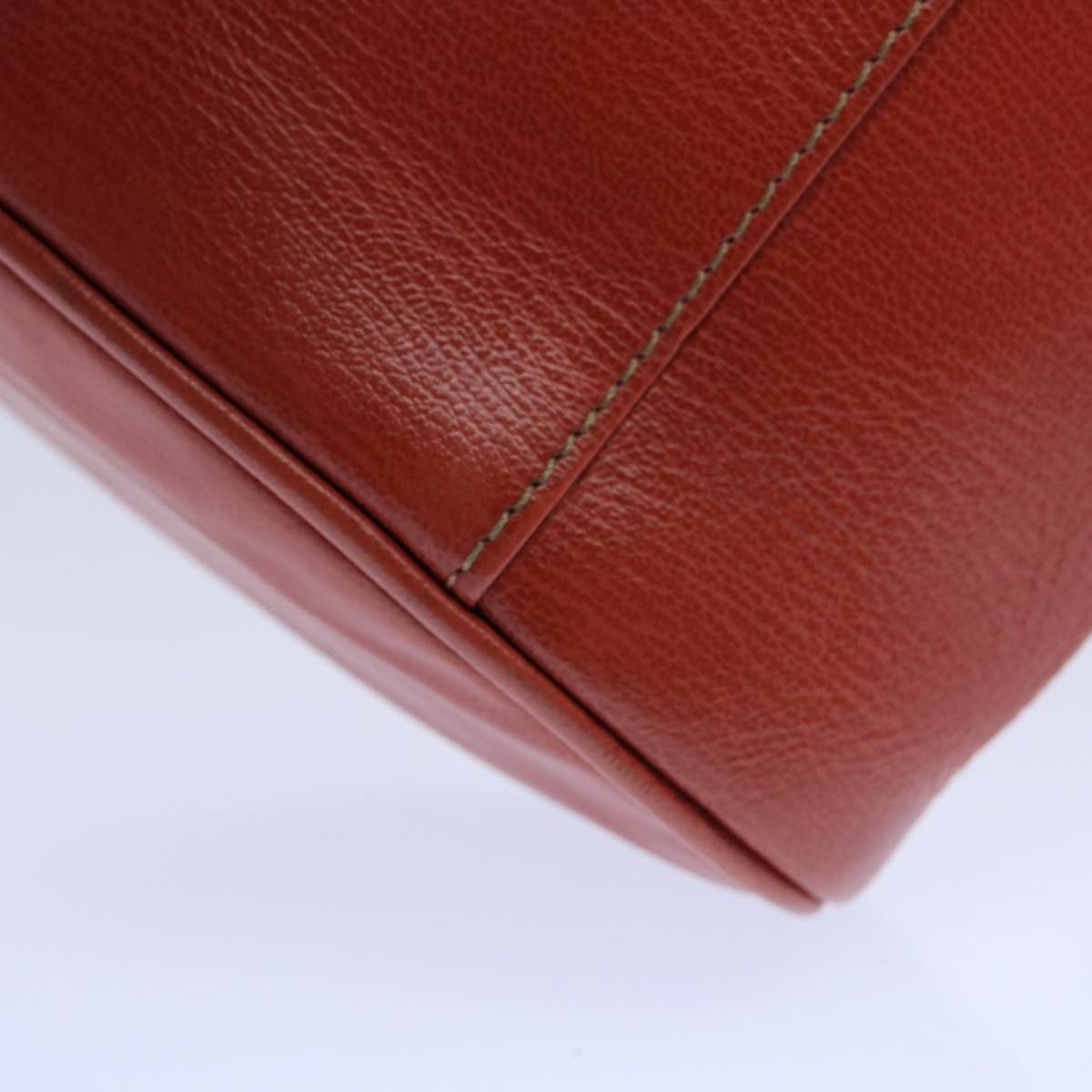 Loewe Vintage Velazquez Top Handle Leather Orange Leather Handbag (Pre-Owned)