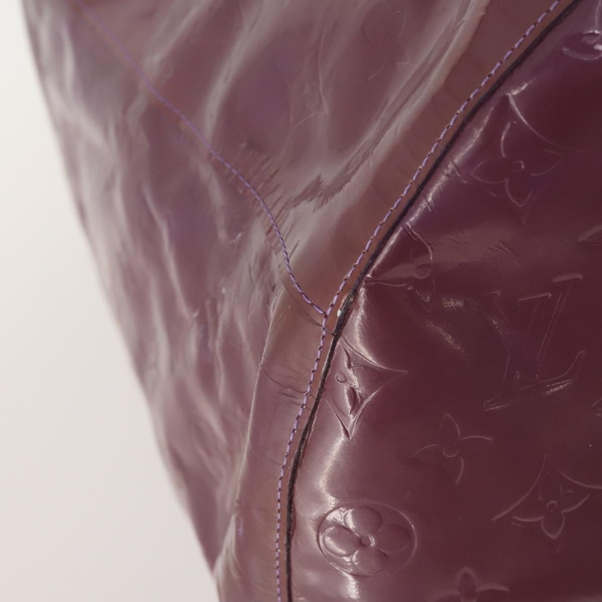 Louis Vuitton Morton Patent Leather Purple Patent_Leather Shoulder Bag Bag (Pre-Owned)