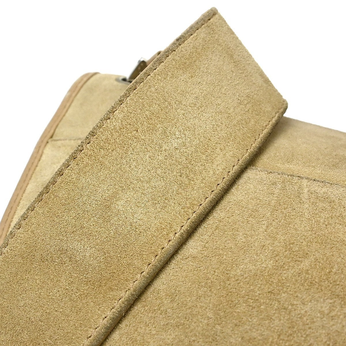 Christian Dior Admit It Suede Beige Suede Shoulder Bag Bag (Pre-Owned)