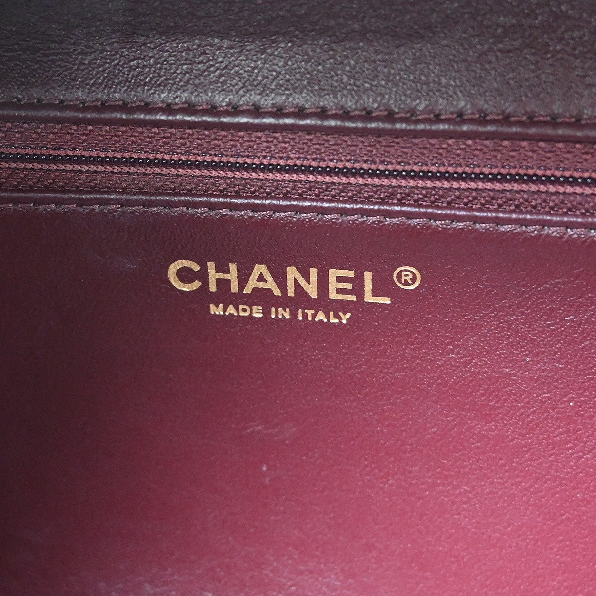 Chanel Trendy Cc Top Handle Quilted Lambskin Red Leather Handbag (Pre-Owned)
