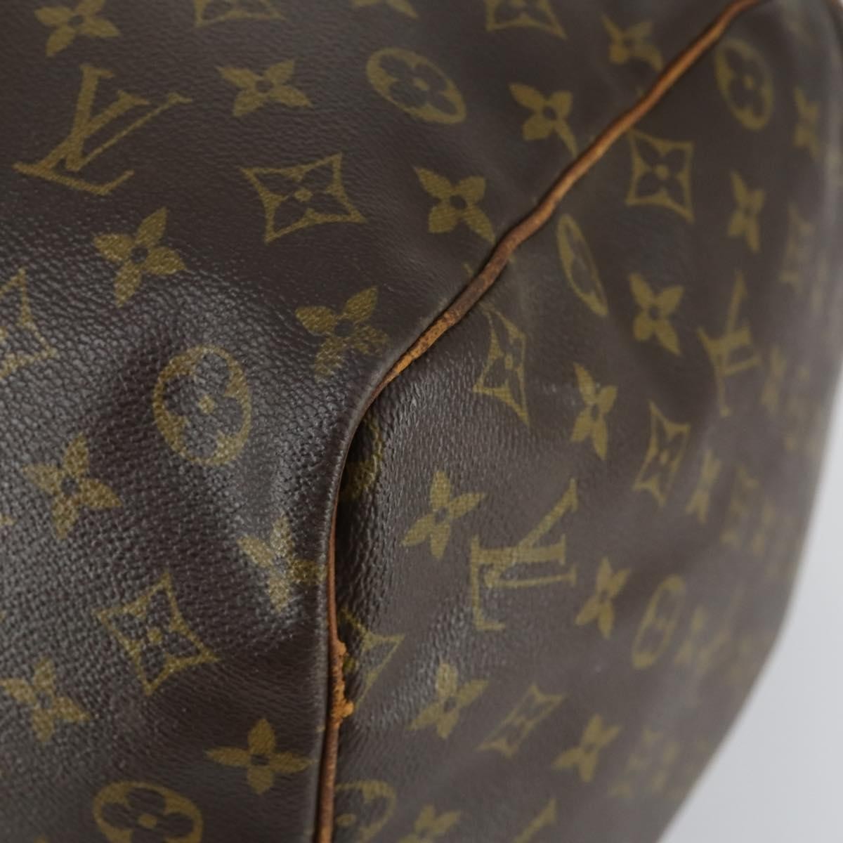 Louis Vuitton Keepall Monogram Canvas Brown Canvas Travel Bag Bag (Pre-Owned)