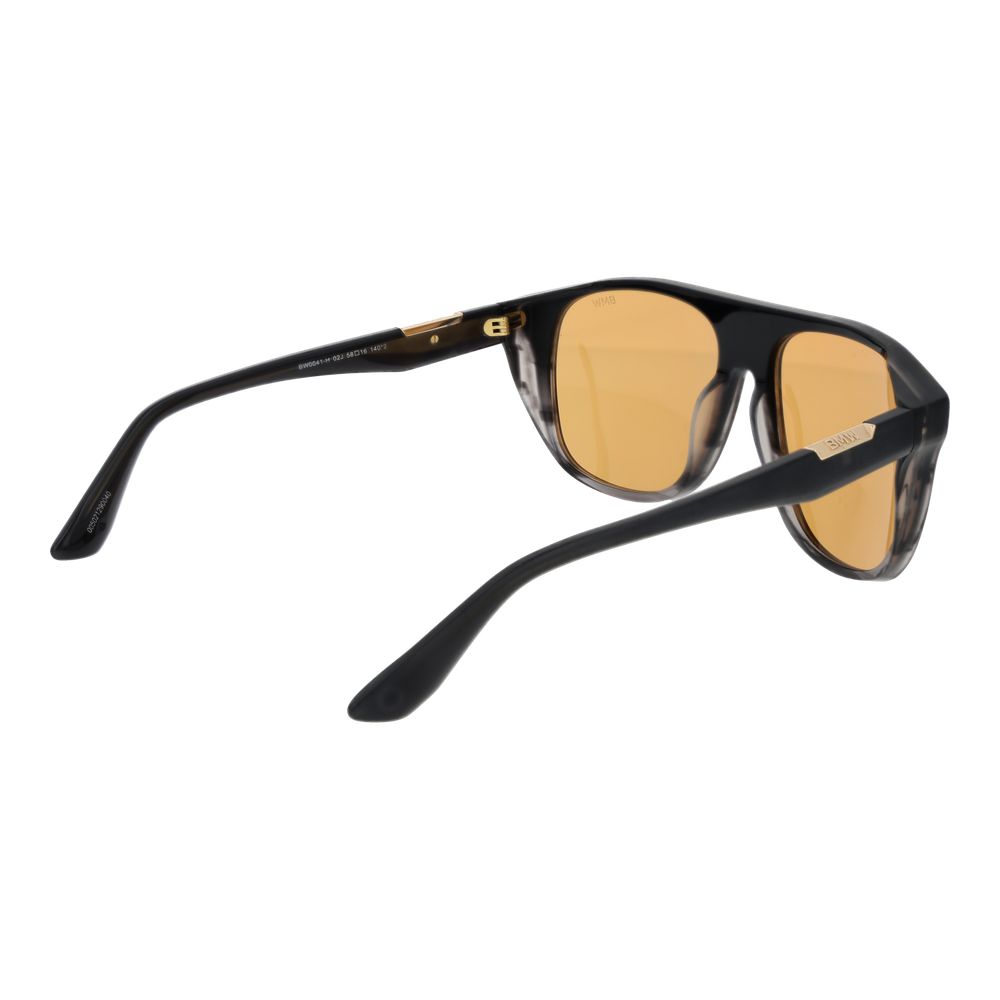 BMW Black Acetate Men's Sunglasses