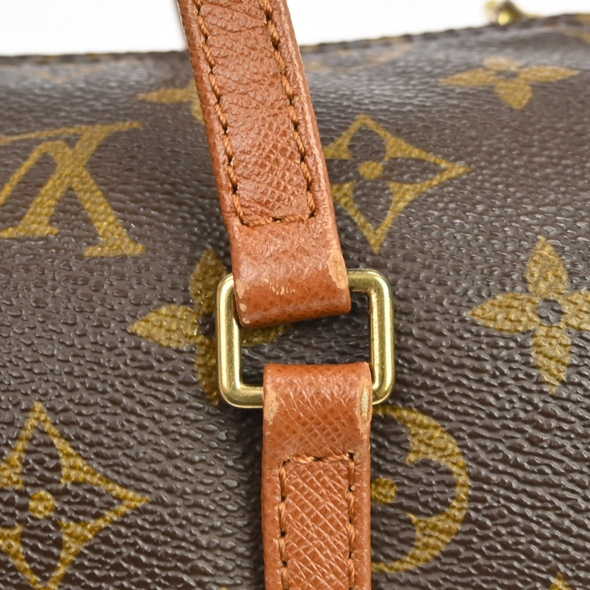 Louis Vuitton Papillon Monogram Canvas Brown Canvas Handbag (Pre-Owned)