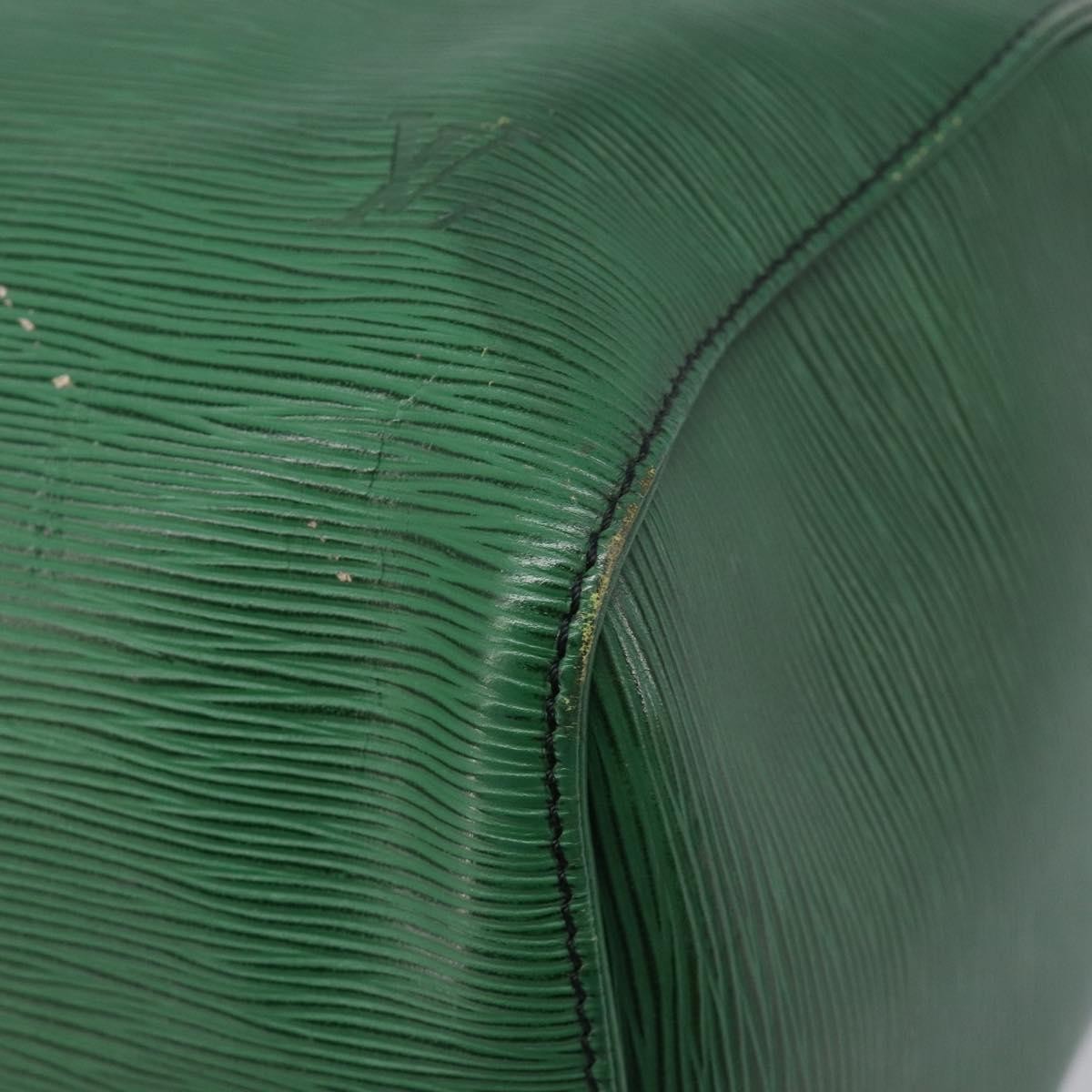 Louis Vuitton Keepall Epi Leather Green Leather Travel Bag Bag (Pre-Owned)