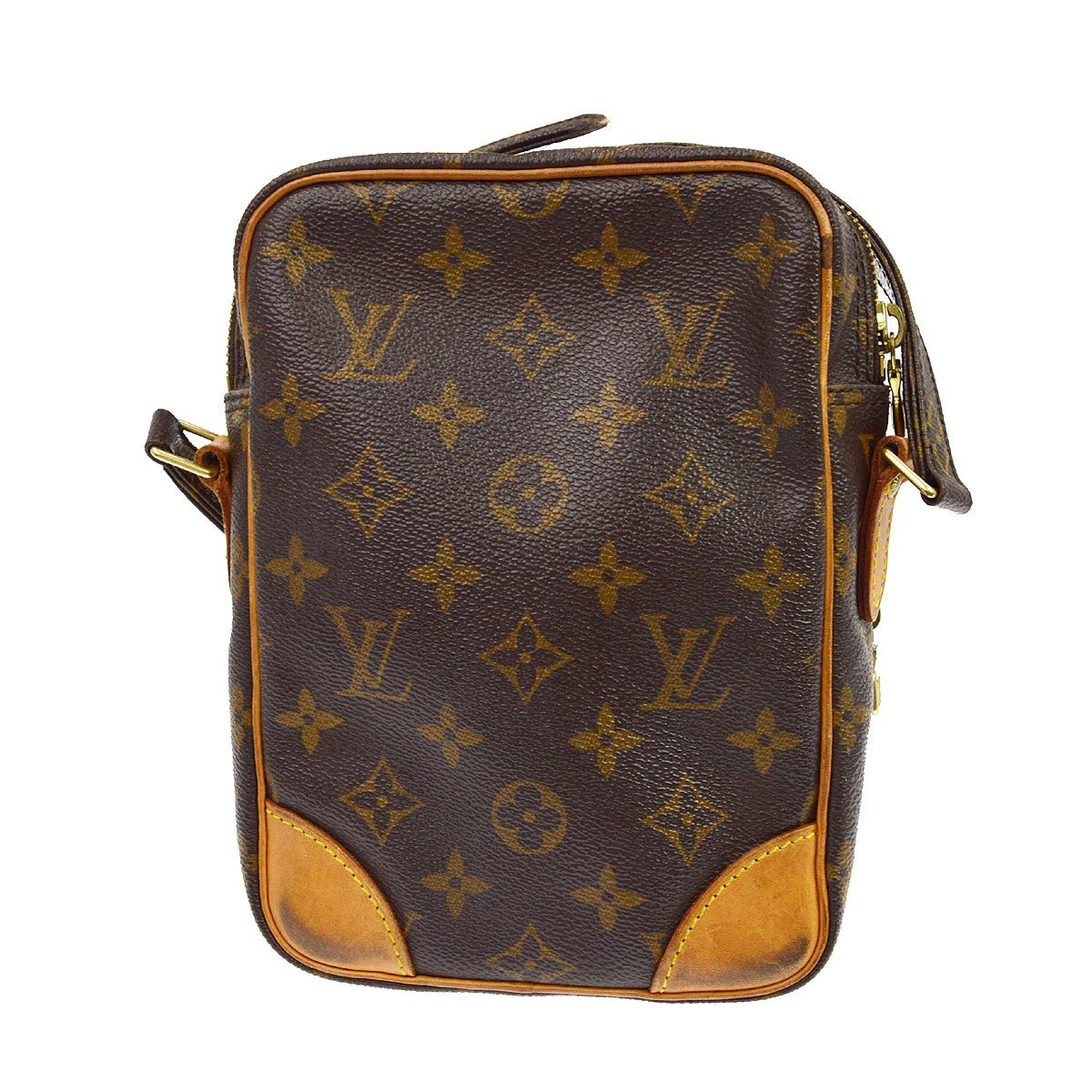 Louis Vuitton Amazone Monogram Canvas Brown Canvas Handbag (Pre-Owned)